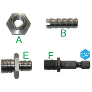 1546GB - ADATTATORI PER MANDRINI - Prod. SCU