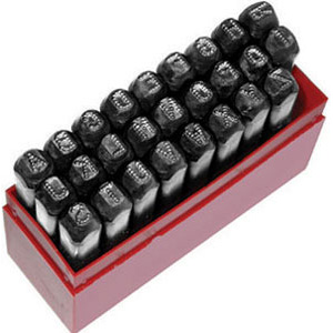 3041G - PUNZONI PUNTINATI IN ACCIAIO IN SERIE - Prod. SCU